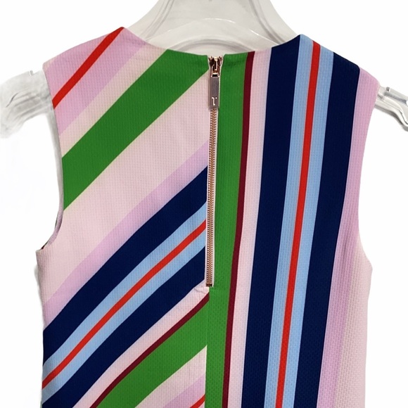 Ted Baker London Bay Of Honor Striped Tunic Dress Size 2 - Picture 5 of 9